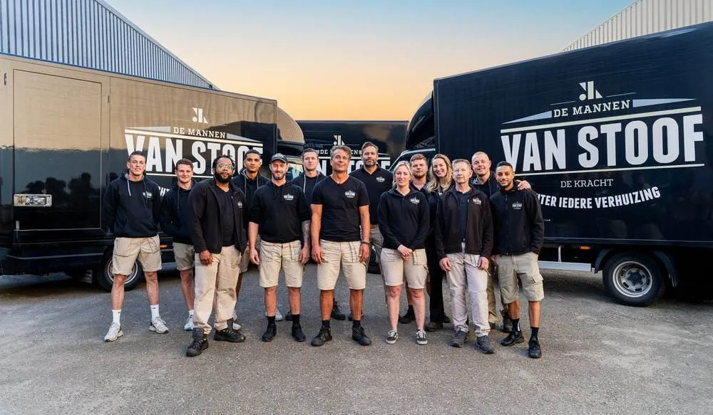 Verhuisteam van Stoof verhuisbedrijf Oosterhout